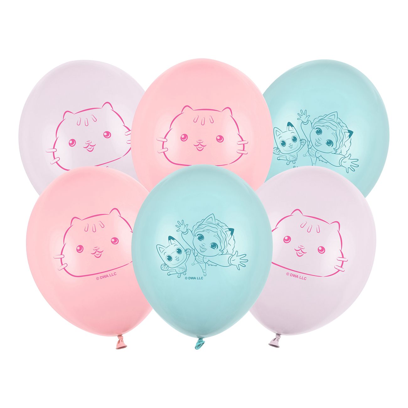 Ballonger Gabbys Dockskåp Pastell