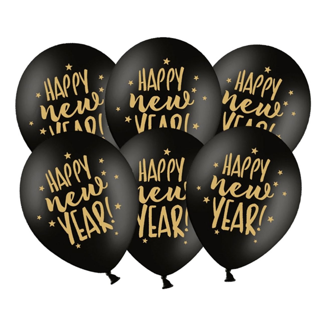 ballonger-happy-new-year-svartguld-1