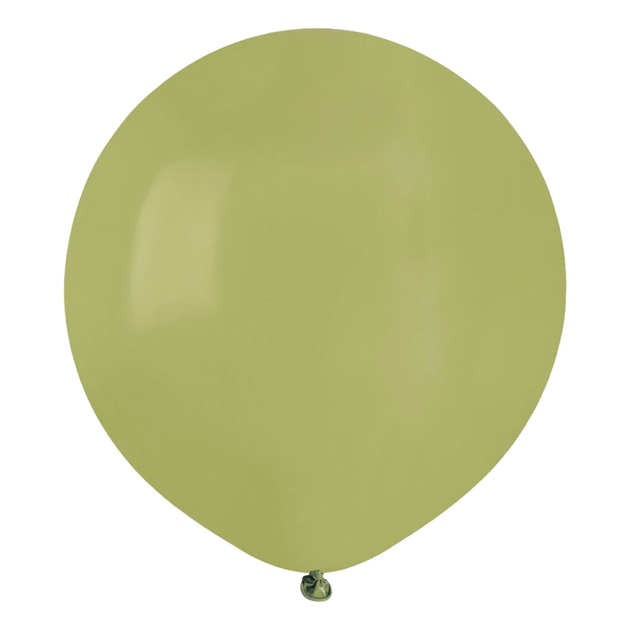 Ballonger Olivgrön Runda Stora