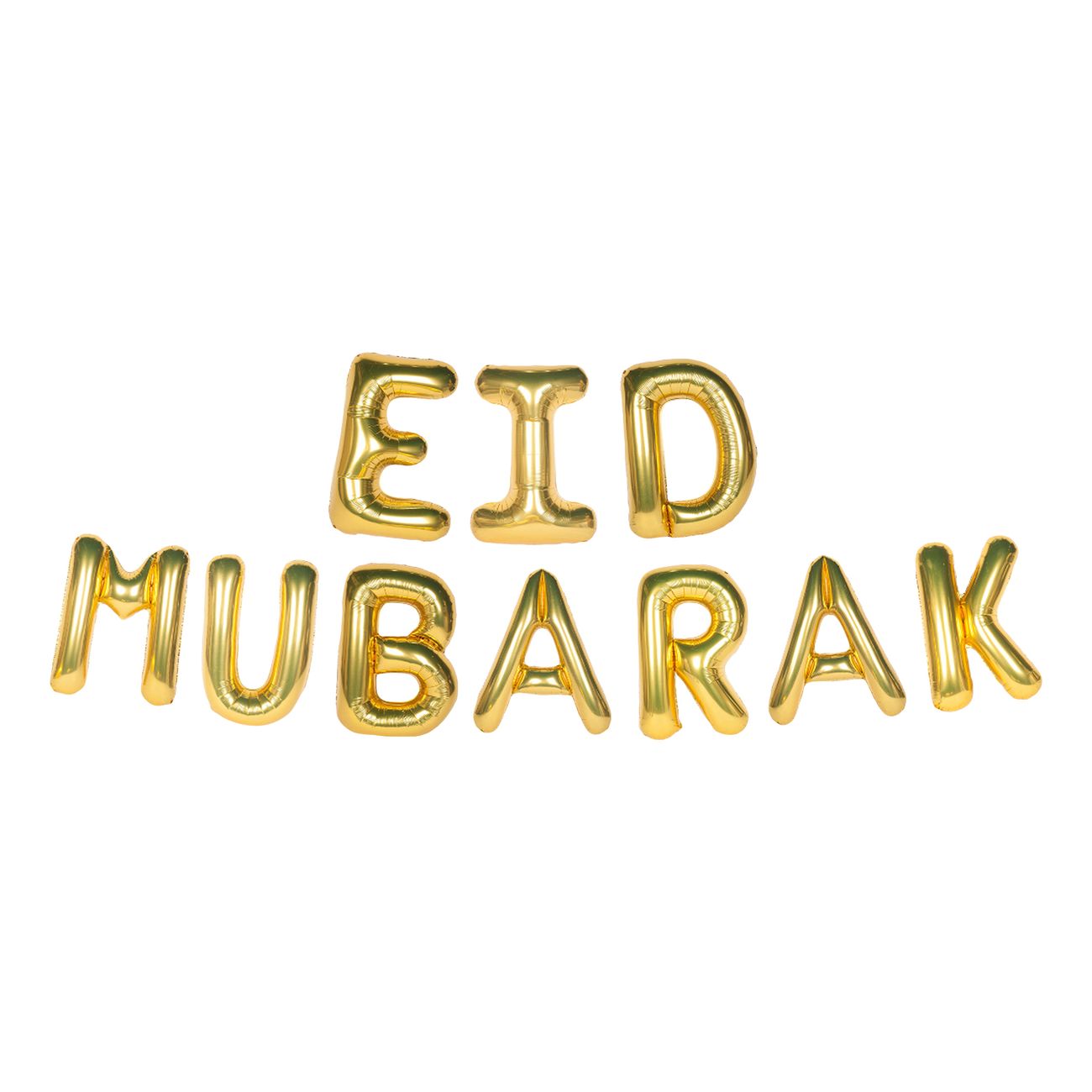 Ballonggirlang Eid Mubarak Guld