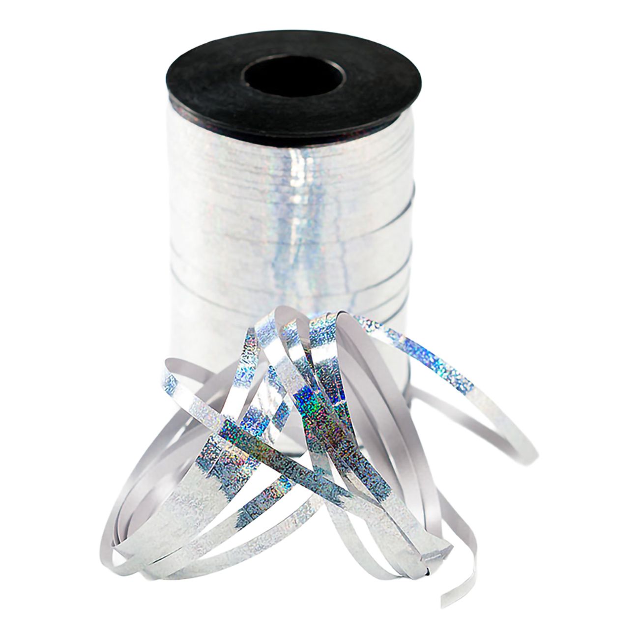Ballongsnöre Glitter Silver