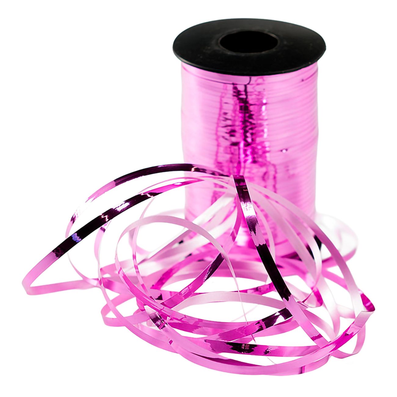 Ballongsnöre Metallic Rosa