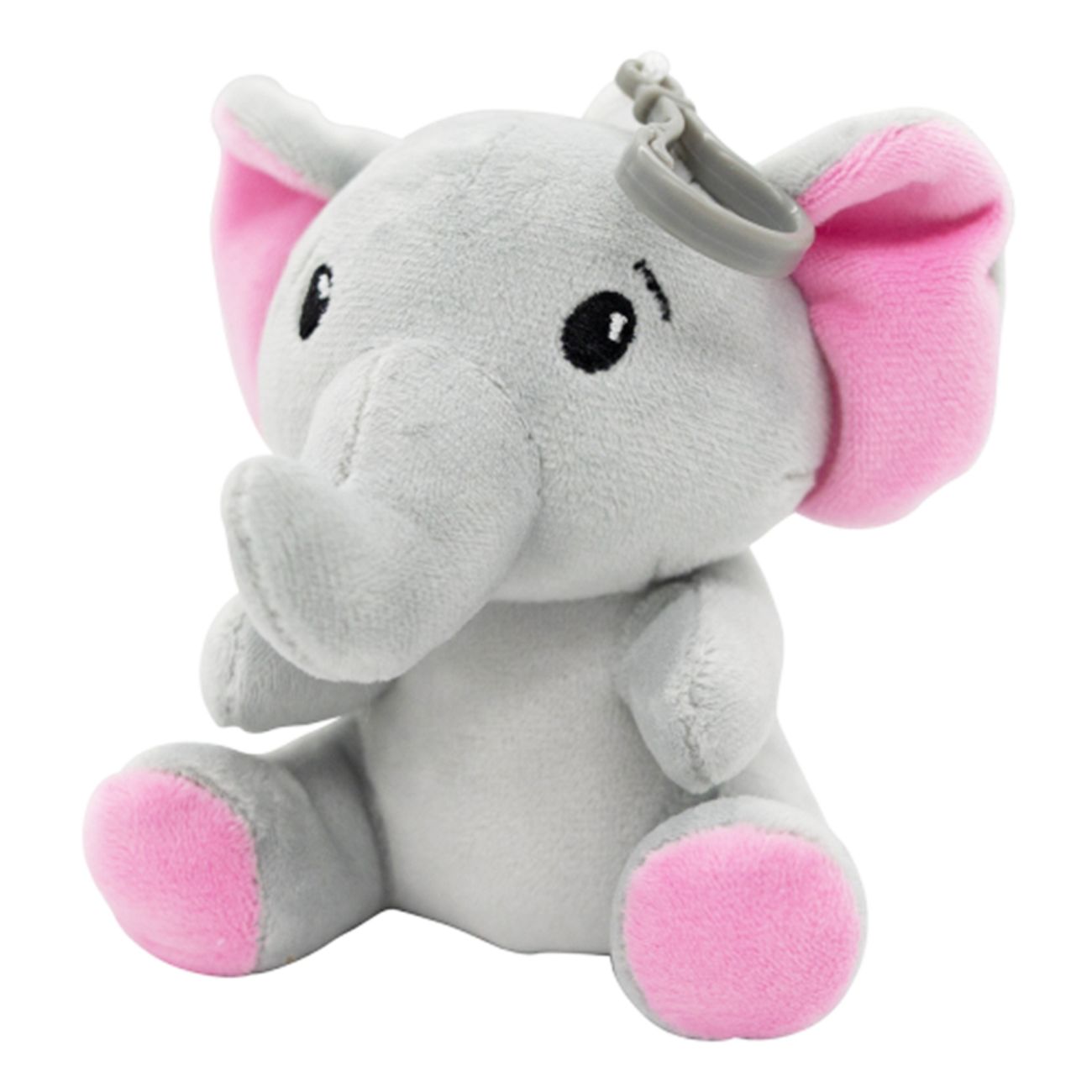 Ballongvikt Elefant Rosa med Krok