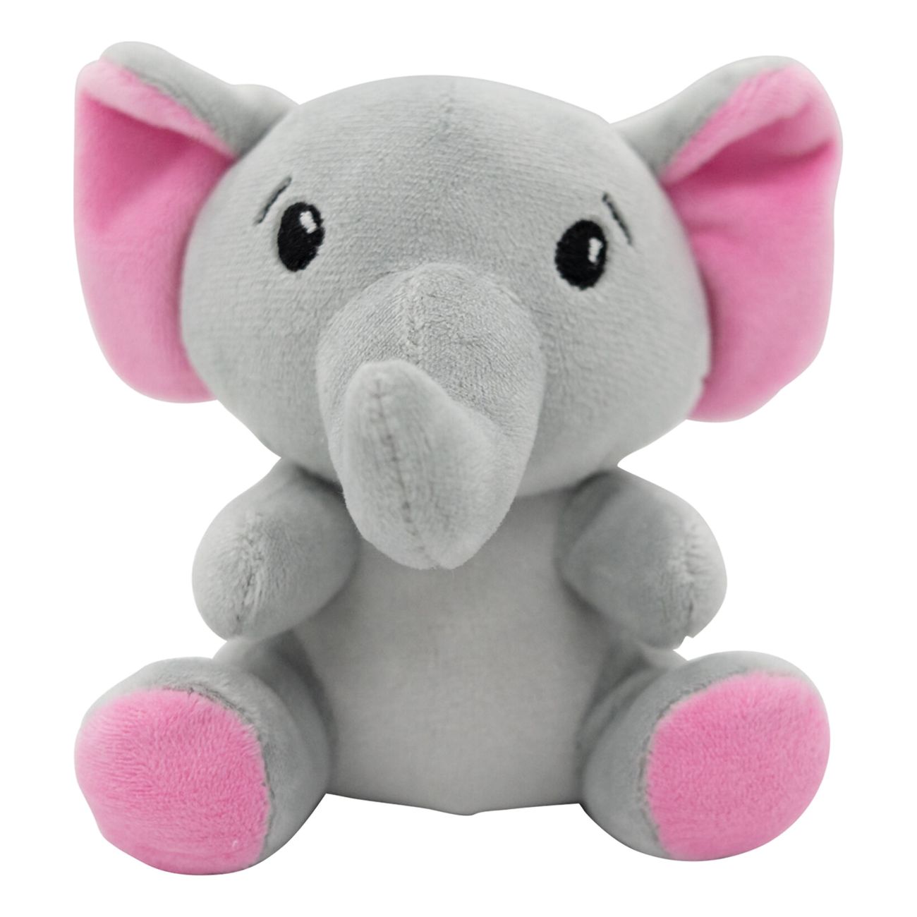 Ballongvikt Elefant Rosa med Ögla Liten