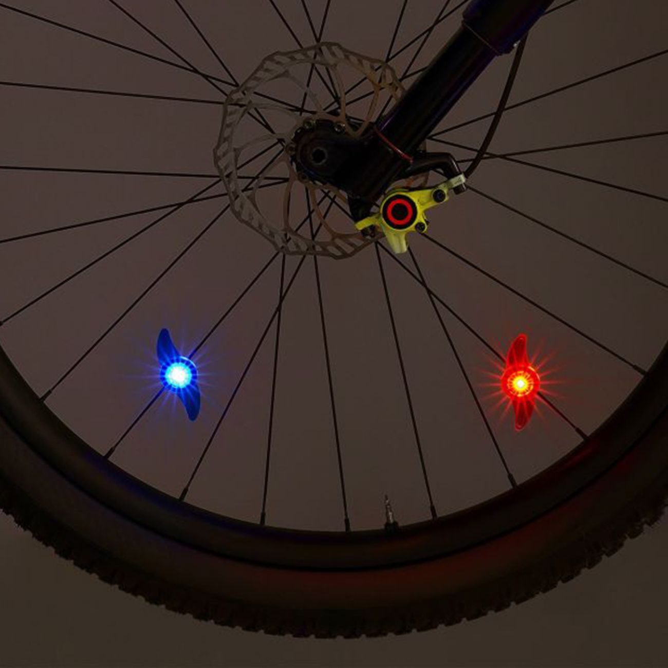 Belysning till Cykelhjul Space