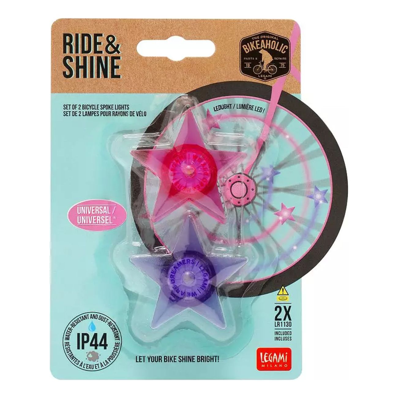 Belysning till Cykelhjul Unicorn