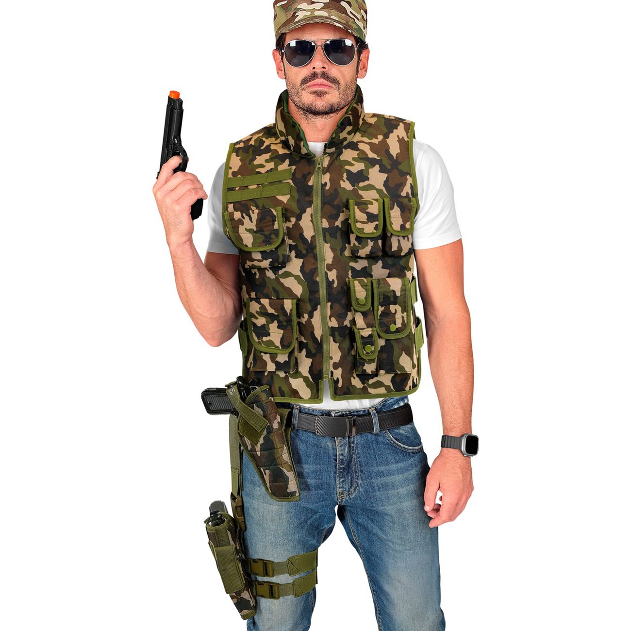 Benhölster Höger Kamouflage