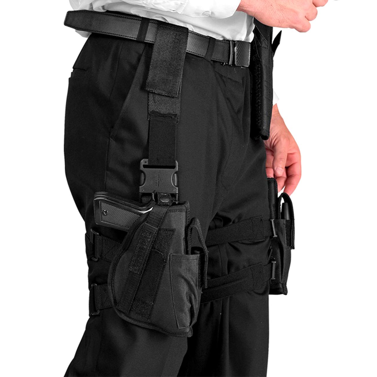 Benhölster Höger Svart