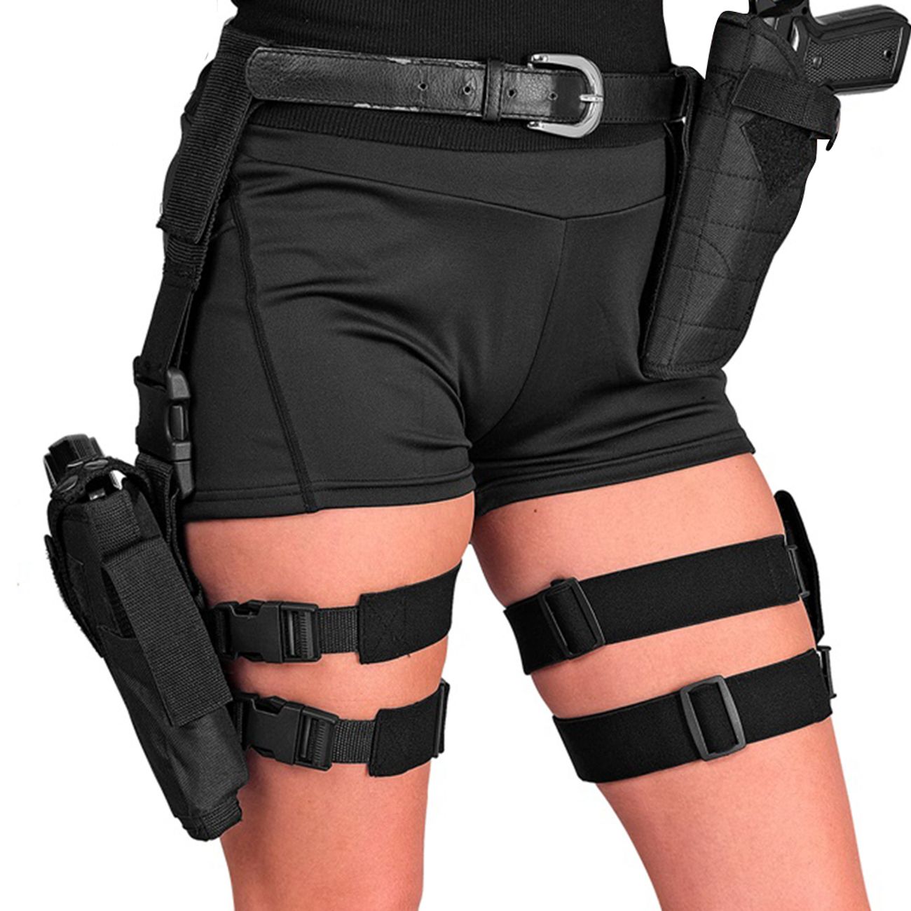 Benhölster Höger Svart