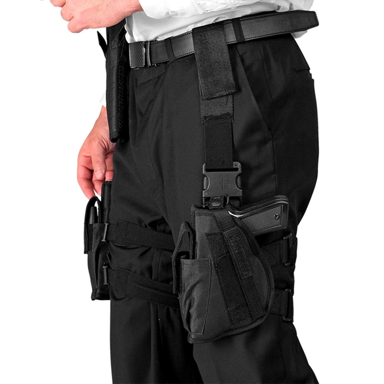 Benhölster Vänster Svart