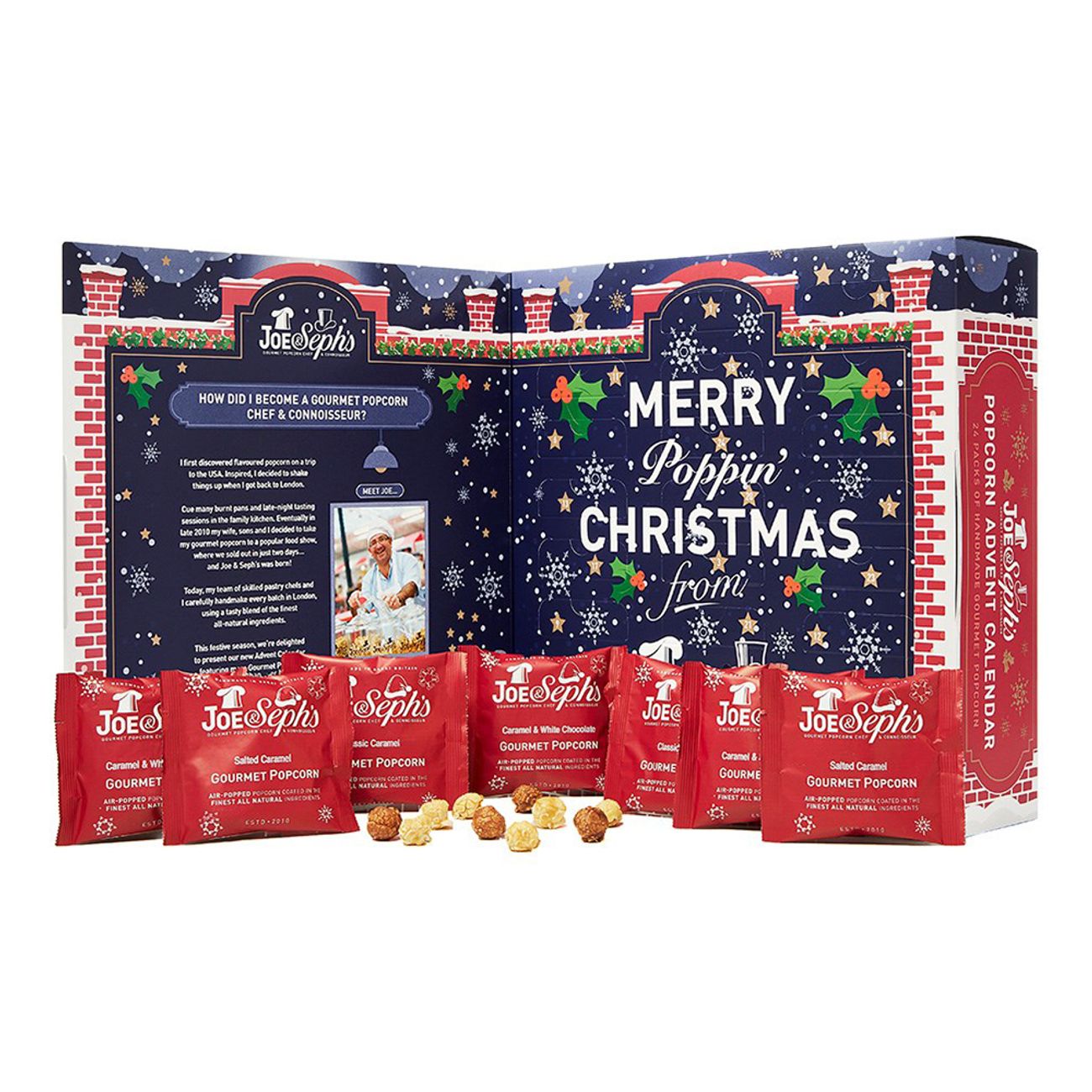 Blue Classic Popcorn Adventkalender Partykungen