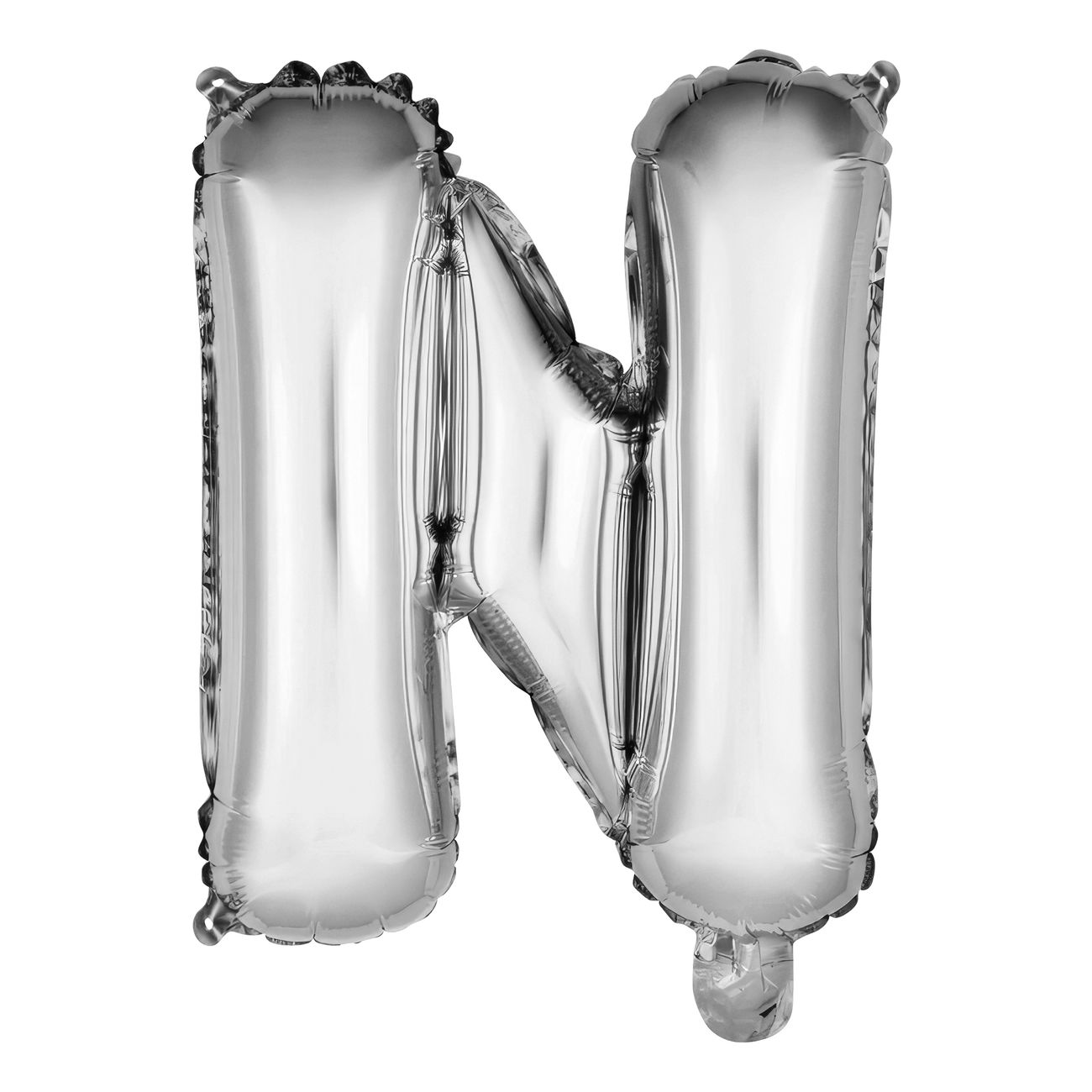 bokstavsballong-mini-silver-metallic-94013-45