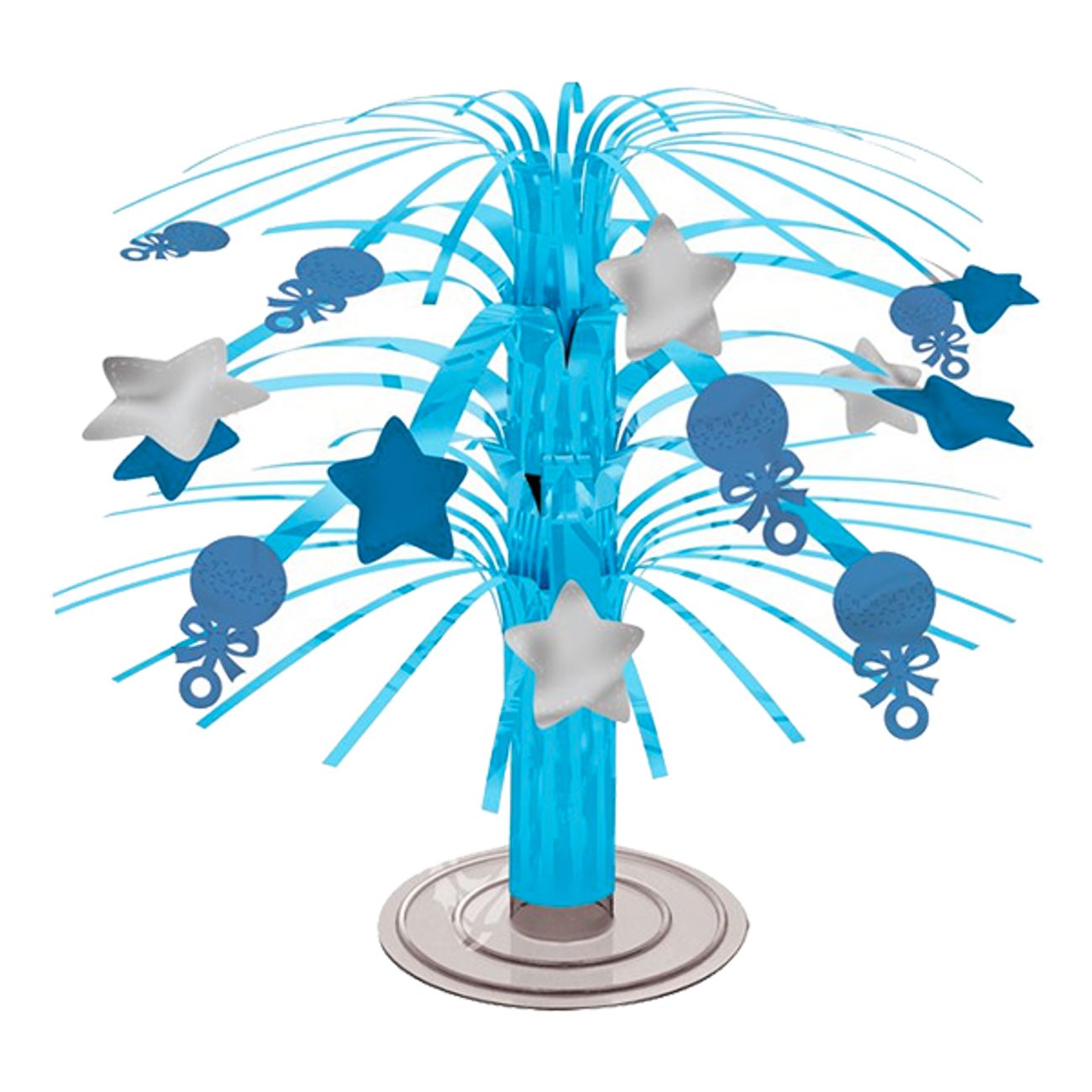 Borddekoration Babyshower Blå