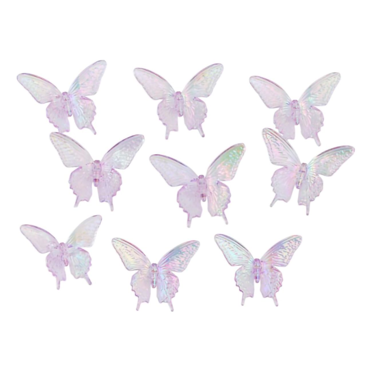 Bordsdekoration Fjärilar Iridescent