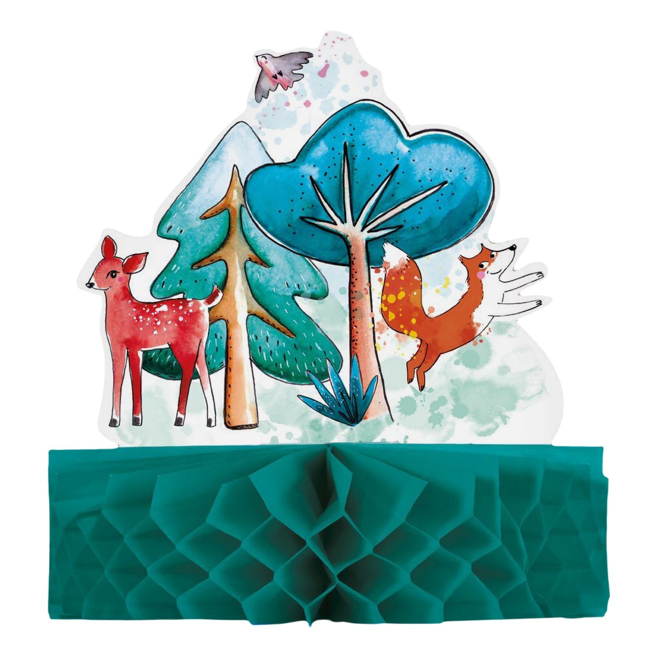 Bordsdekoration Skogsdjur