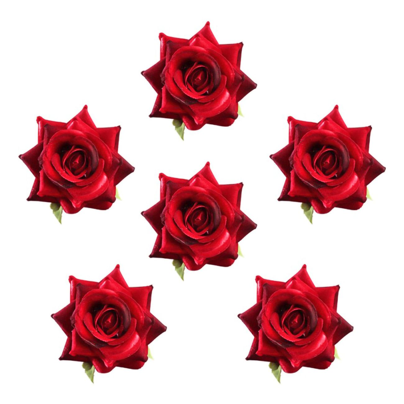 Bordsdekoration Rosor Röd Velvet