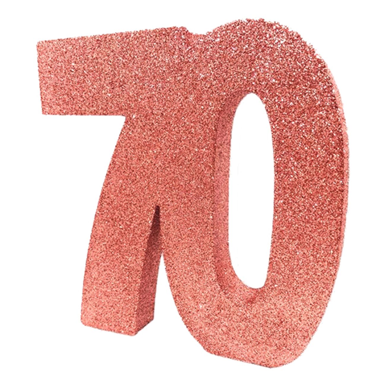 bordsdekoration-siffra-70-roseguld-glitter-2