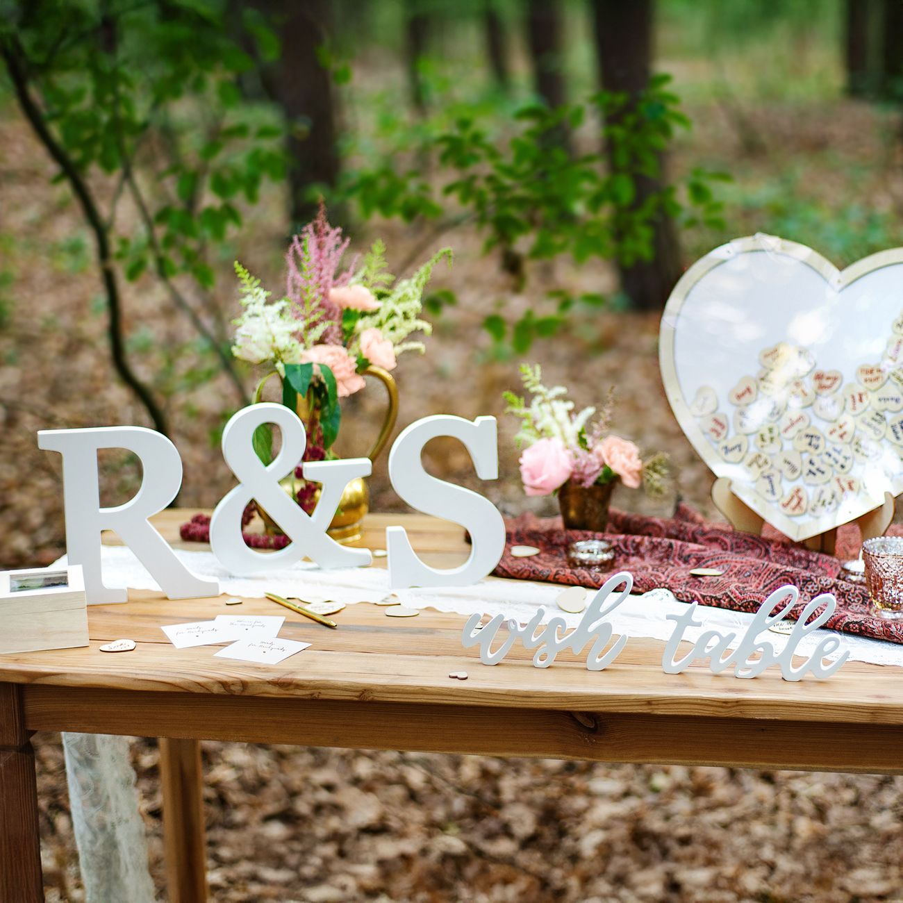 Wish Table Valkoinen Pöytäkoriste