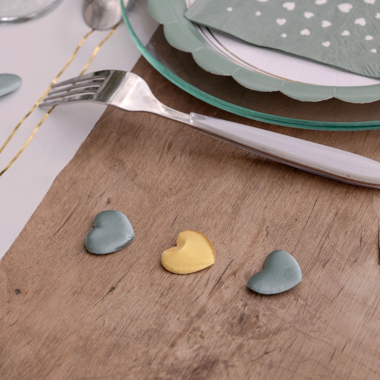 Borddekorasjoner Hjerte Blå