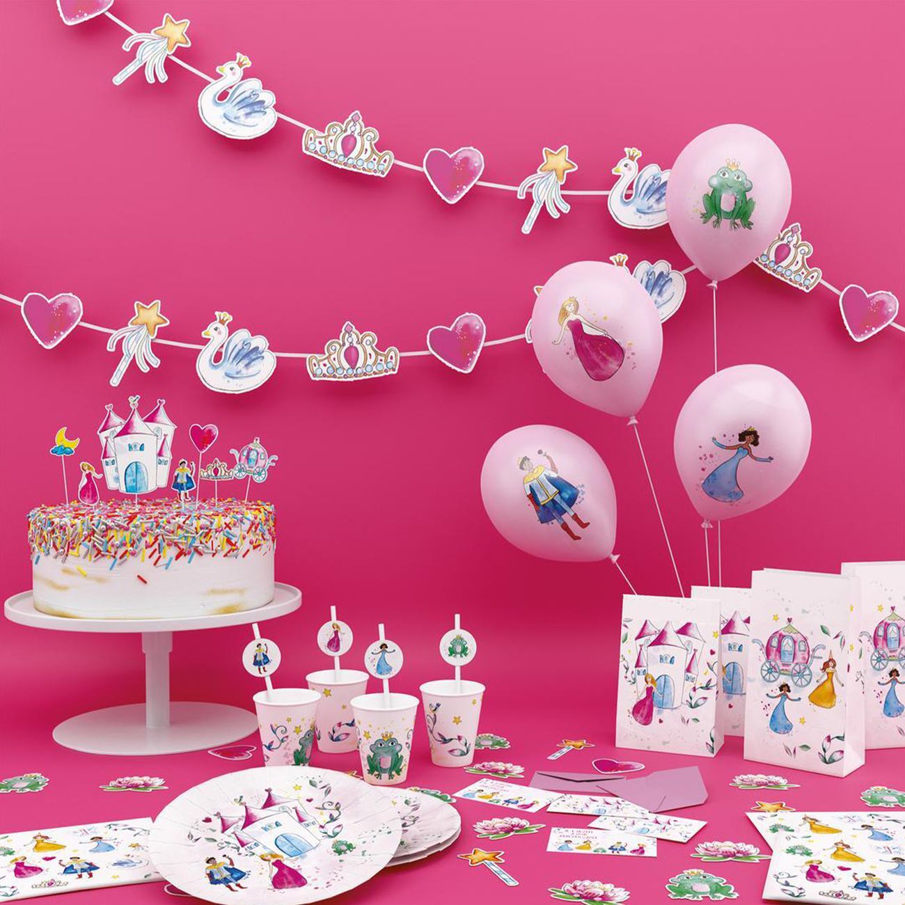 Bordskonfetti Prinsessa