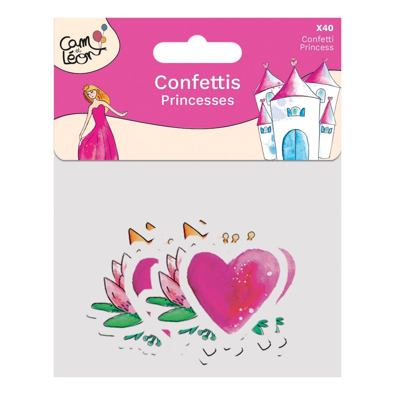 Bordskonfetti Prinsessa