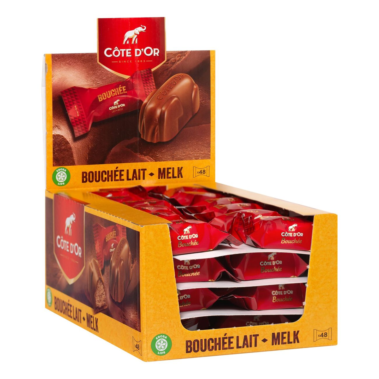 Bouchée Chokladelefanter Storpack