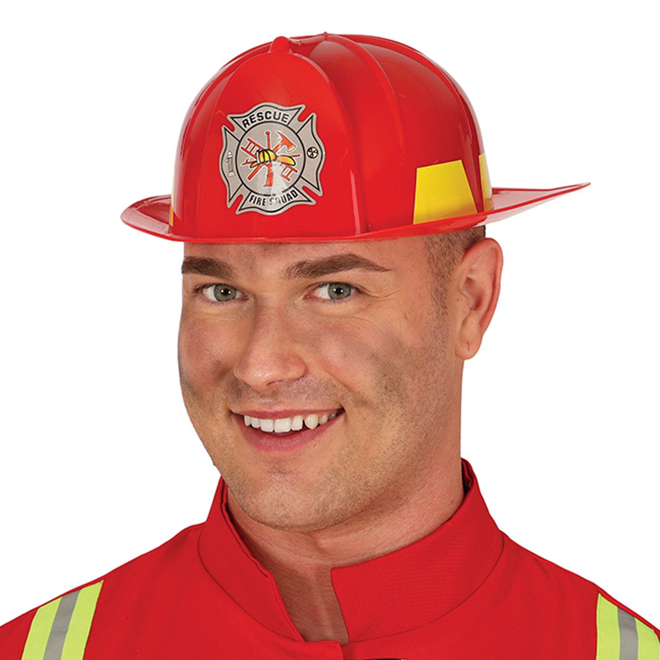 Brandmanshjälm i Plast