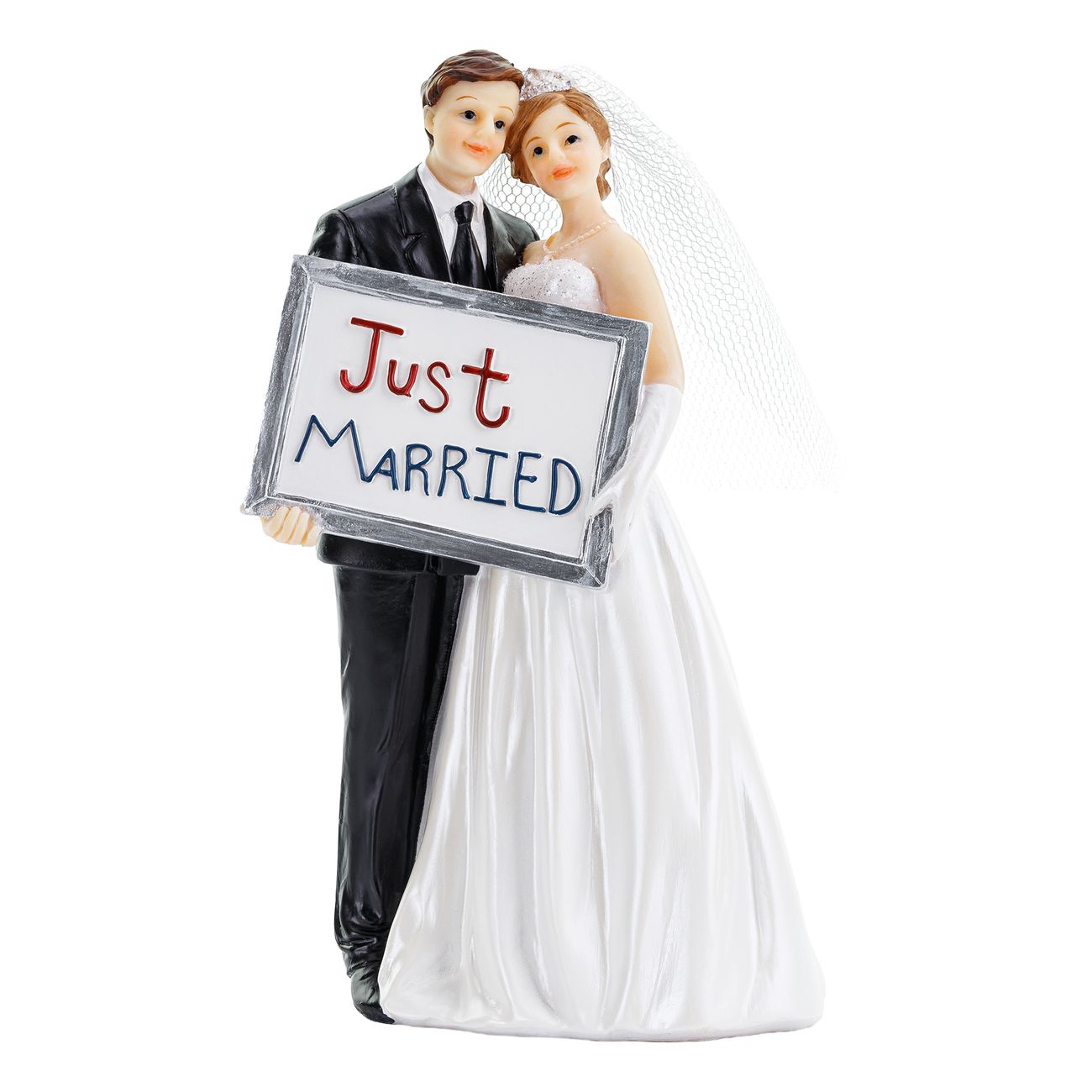 Just Married -hääkoristefiguuri