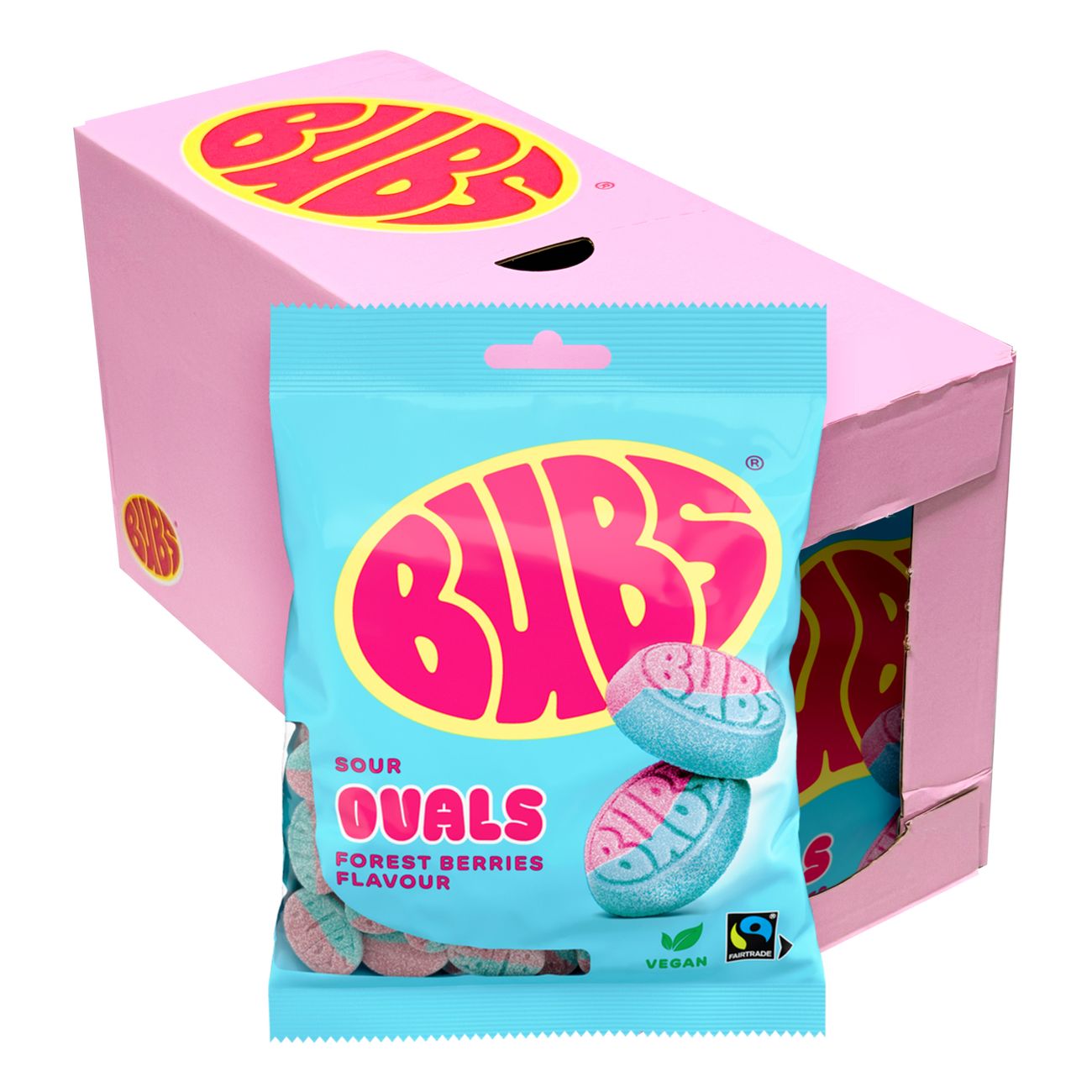 Bubs Forest Berries Ovals Storpack