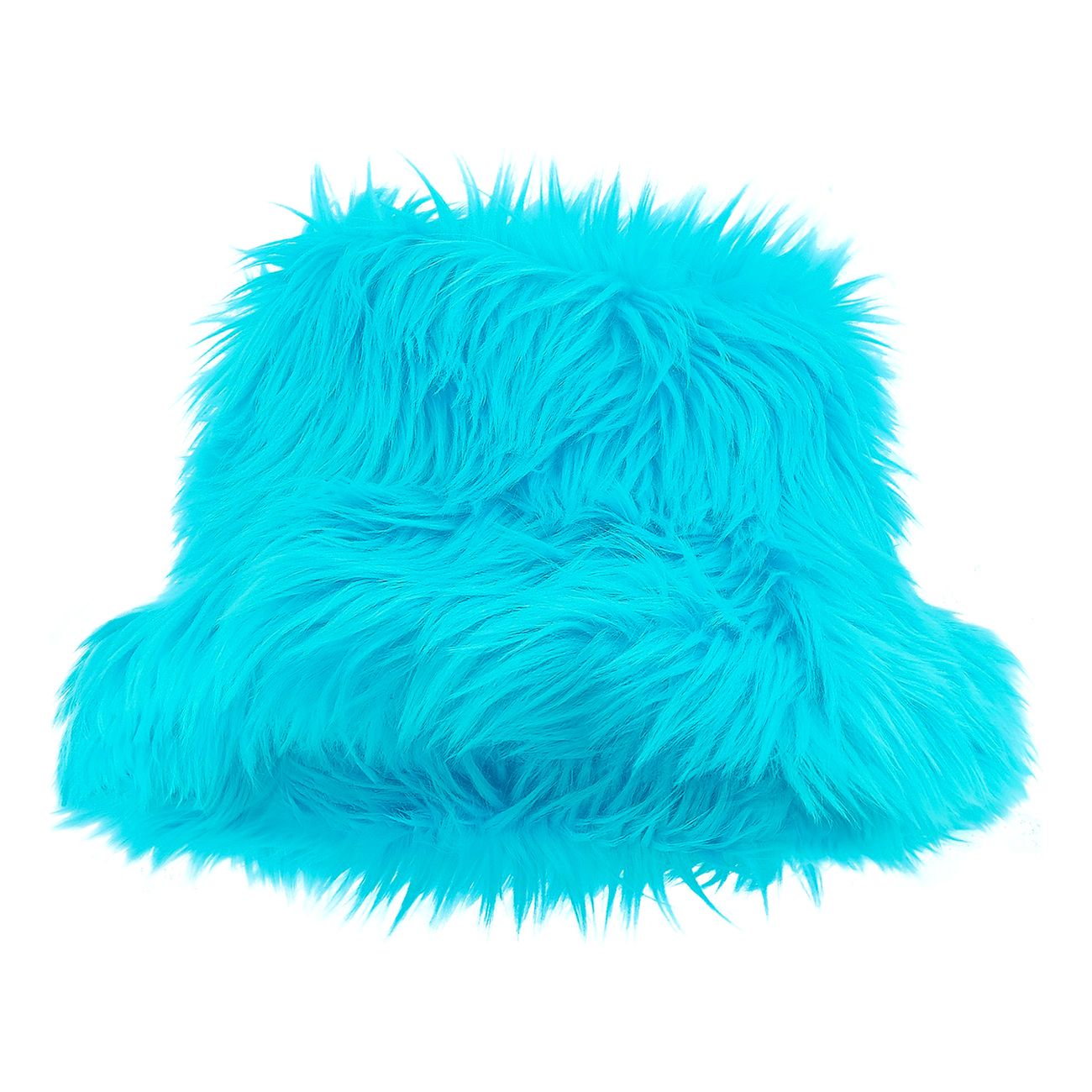 Bucket Hatt Fluffig Turkos