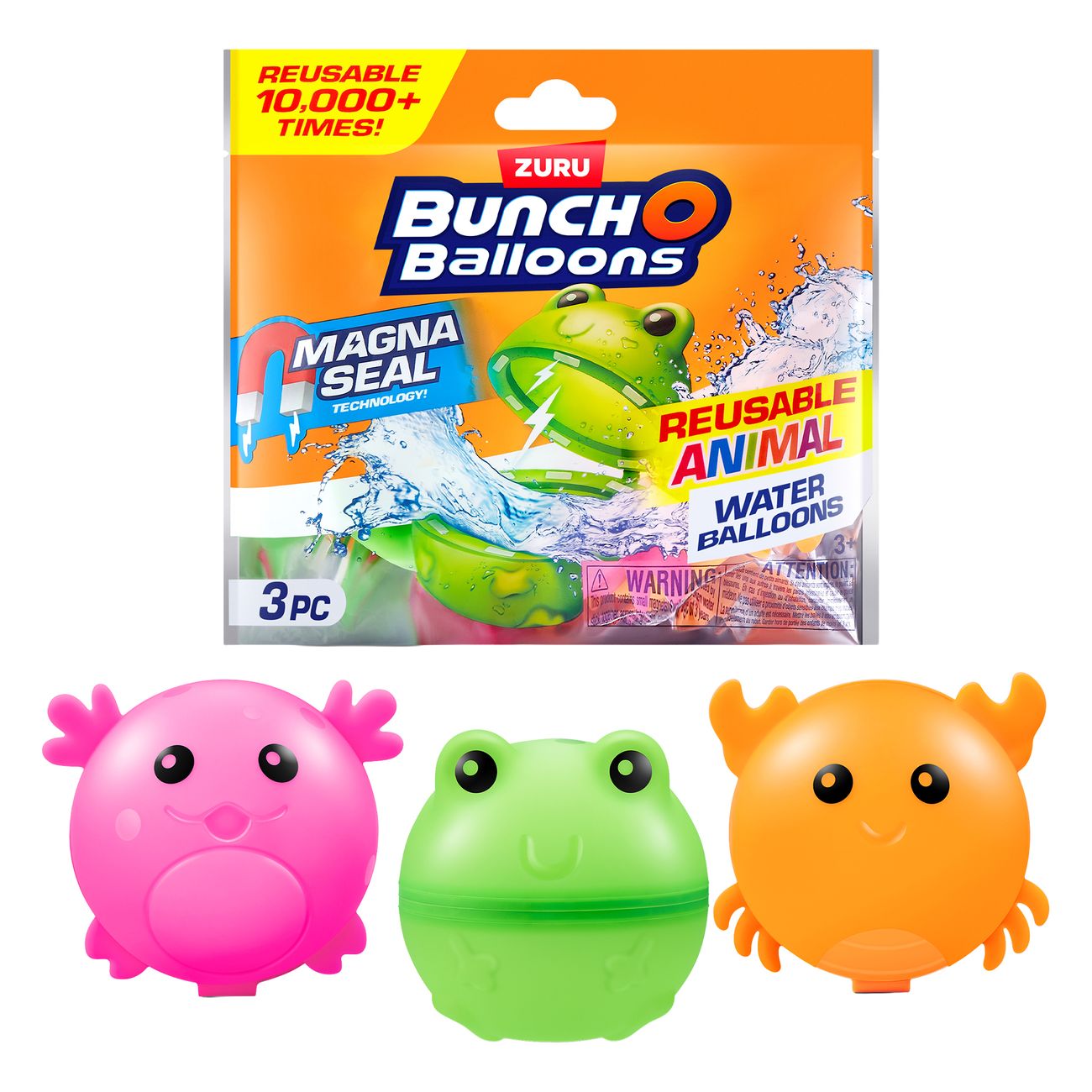 Bunch O Balloons Återanvändbara Vattenballonger Djur