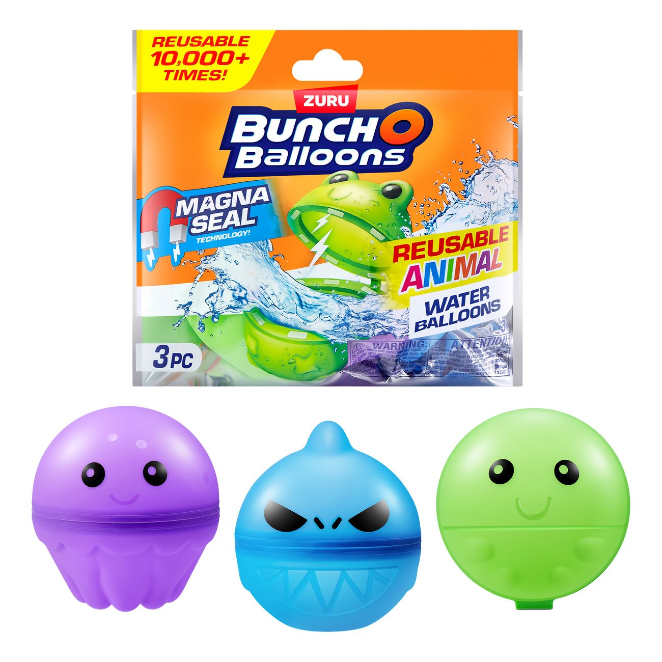 Bunch O Balloons Återanvändbara Vattenballonger Djur