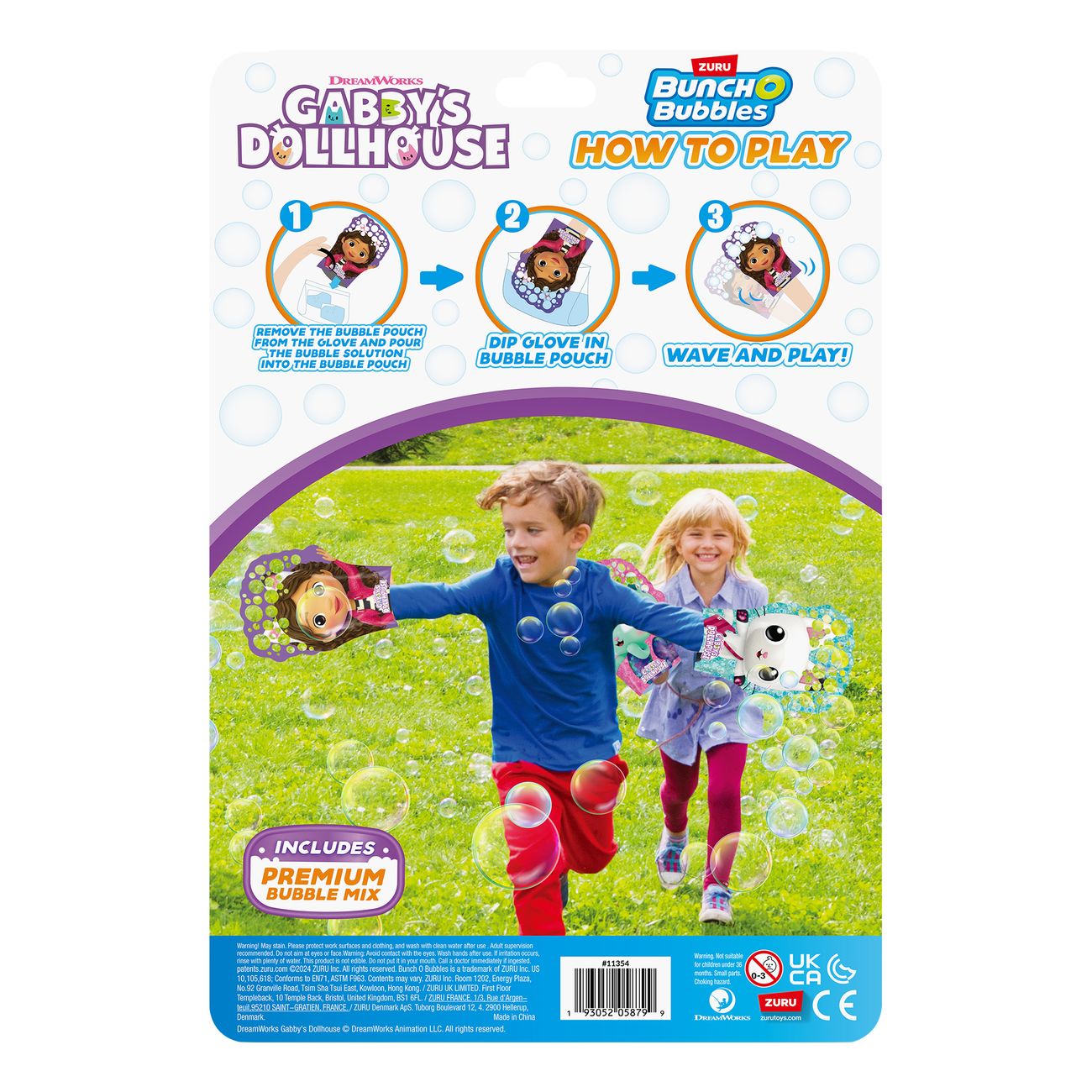 Bunch O Bubbles Gabbys Dockskåp Glove A Bubbles