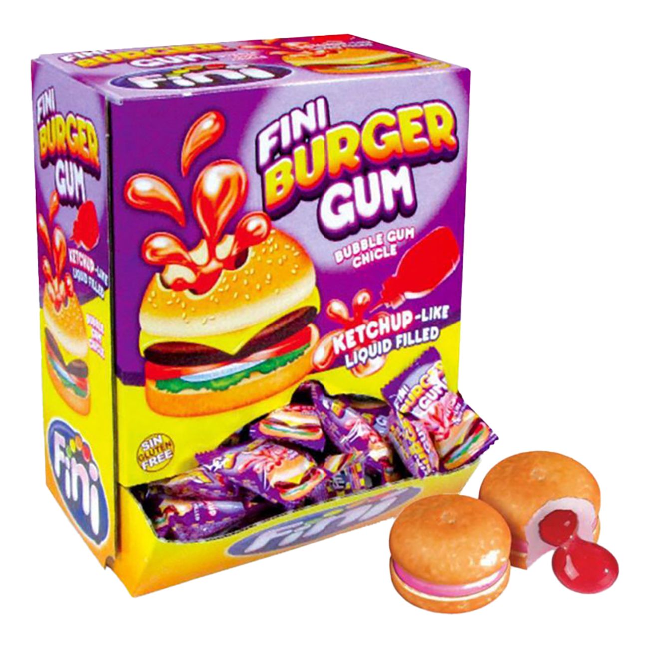 Burger Bubble Gum Partykungen