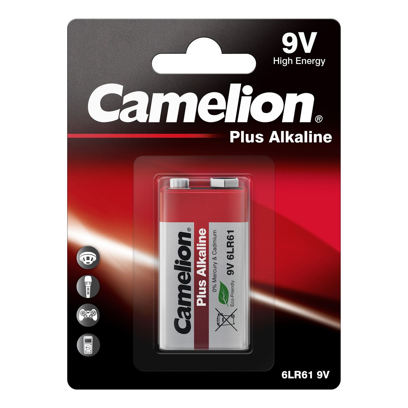 Camelion Alkaline 9V-Batteri