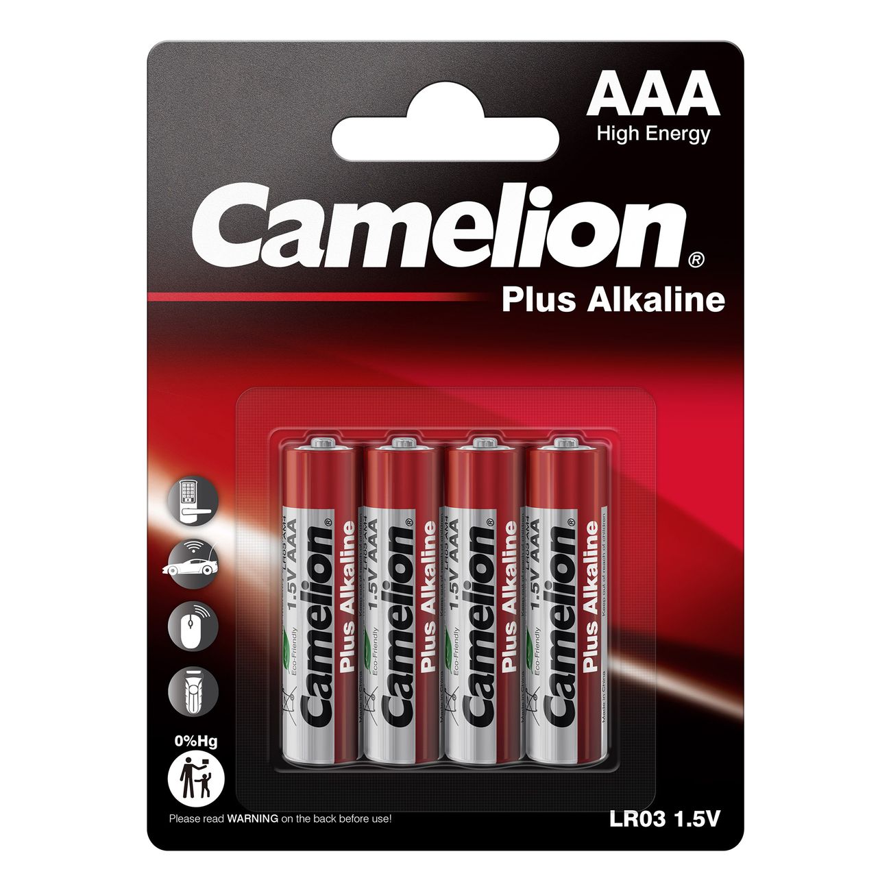 Camelion Alkaline AAA-Batterier