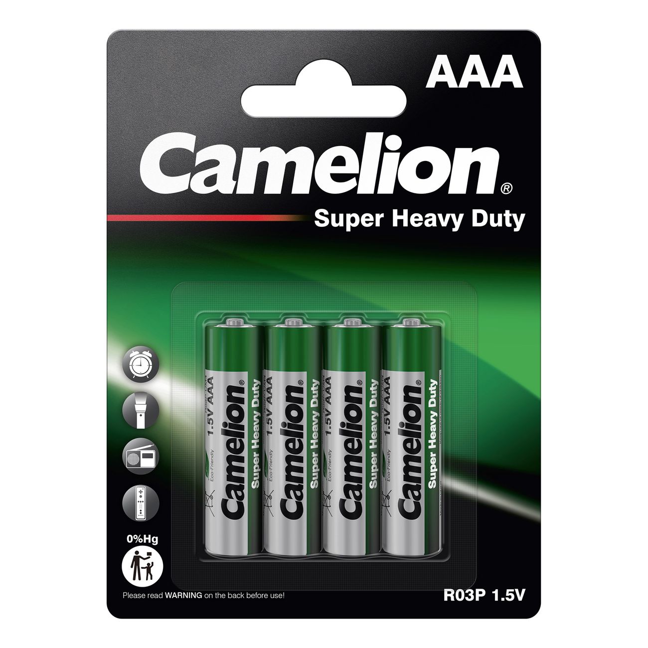 Camelion Super Heavy Duty AAA-Batterier
