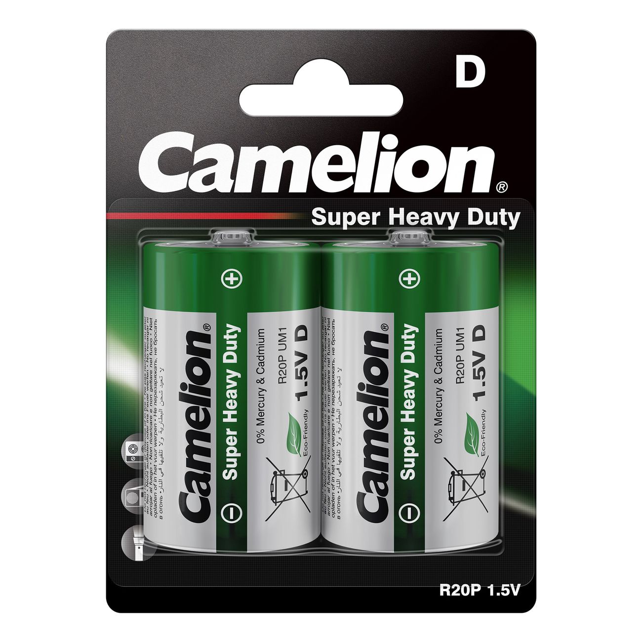 Camelion Super Heavy Duty D-Batterier
