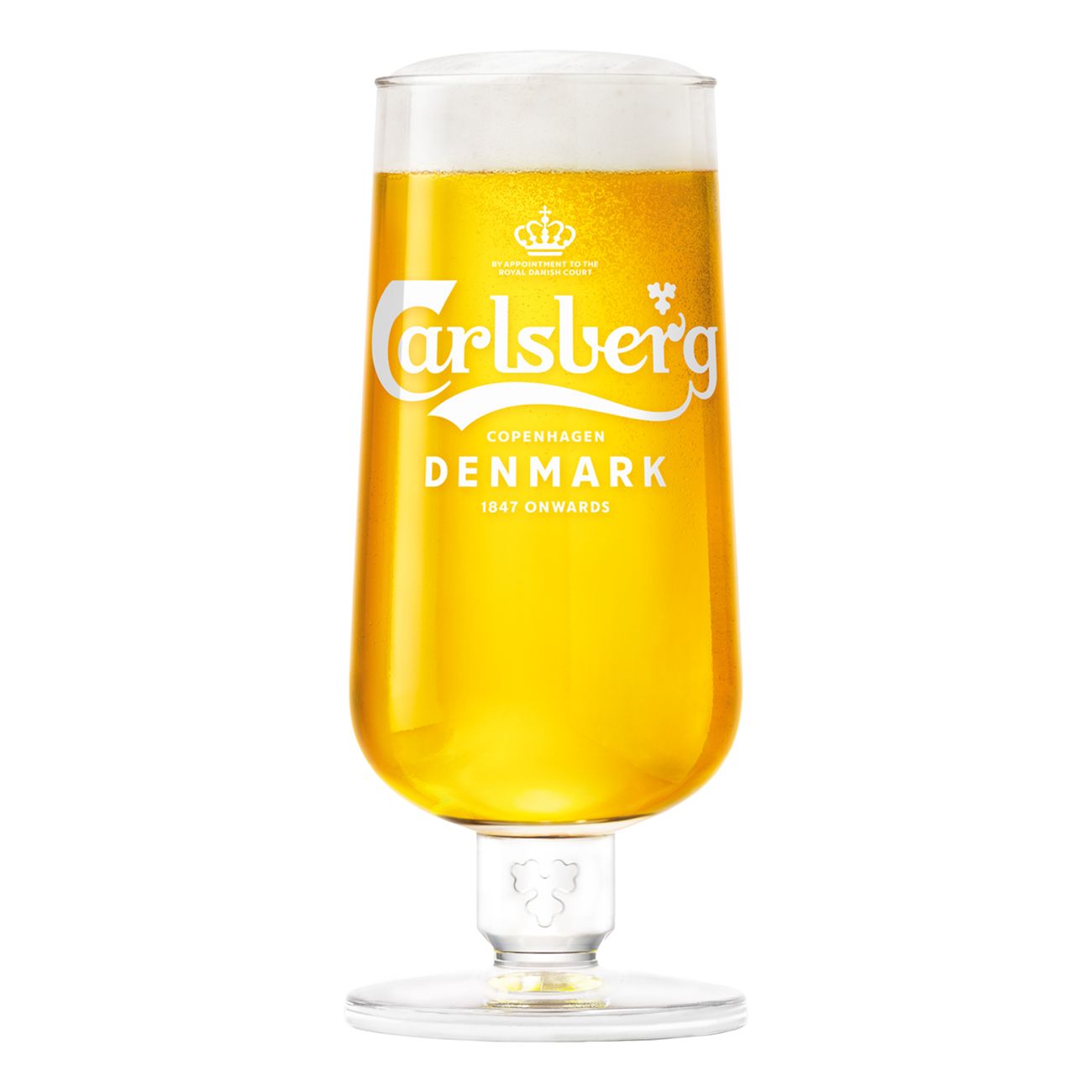 Carlsberg Ølglas med Fod
