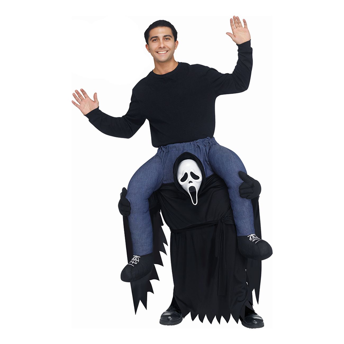 Carry Me Scream Ghost Face Maskeraddräkt