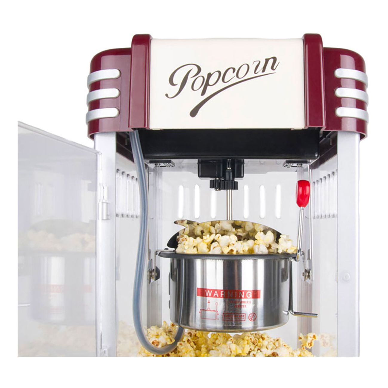 Popcornmaskine Retro | Partykungen
