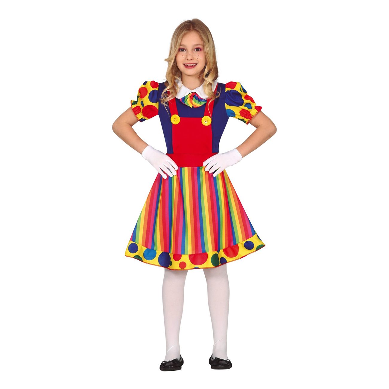 clown-klanning-barn-maskeraddrakt-96497-1