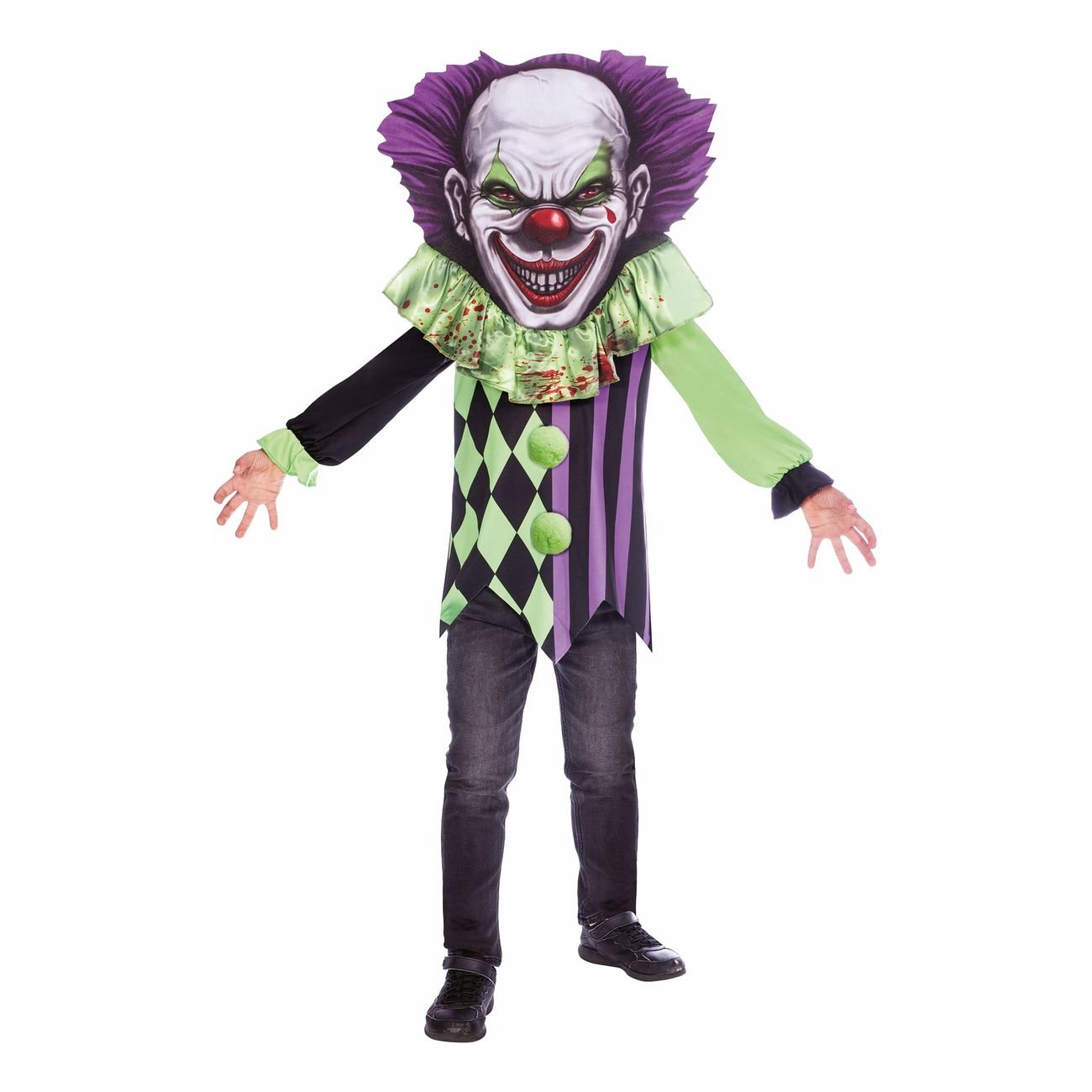 clown-med-stort-huvud-barn-maskeraddrakt-92526-1