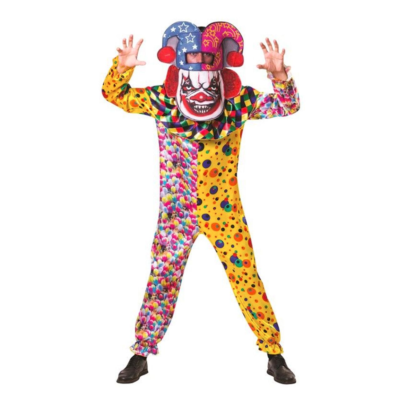 clown-med-stort-huvud-maskeraddrakt-1