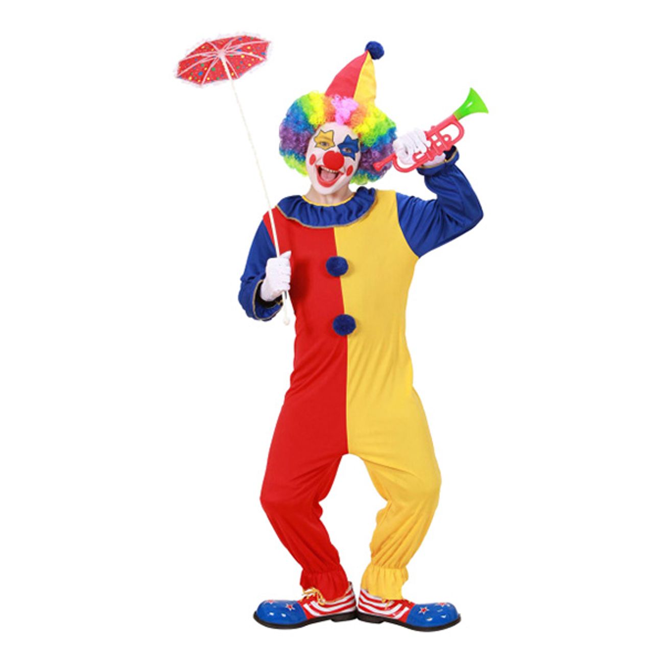 clowndrakt-barn-maskeraddrakt-1