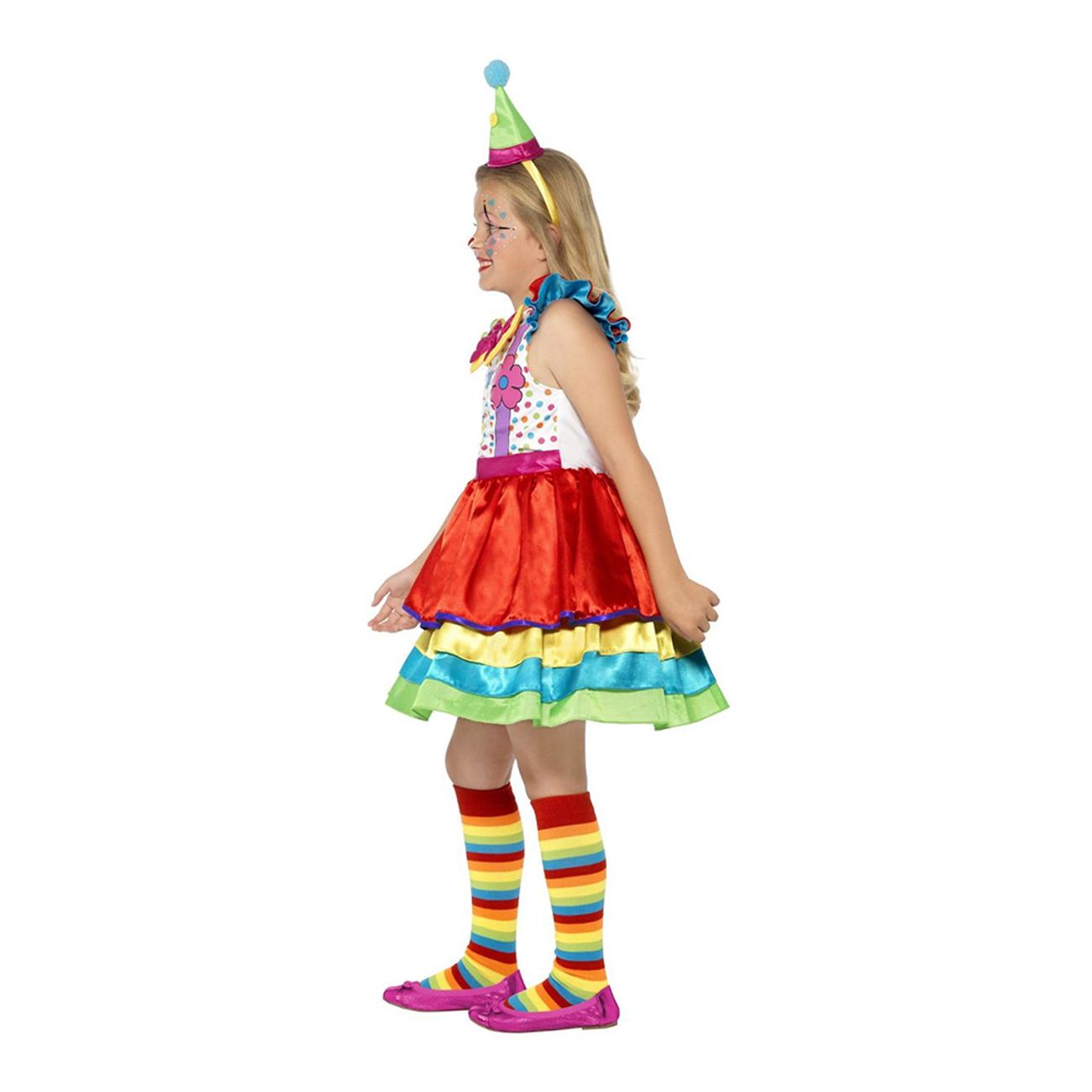 clownklanning-barn-maskeraddrakt-2