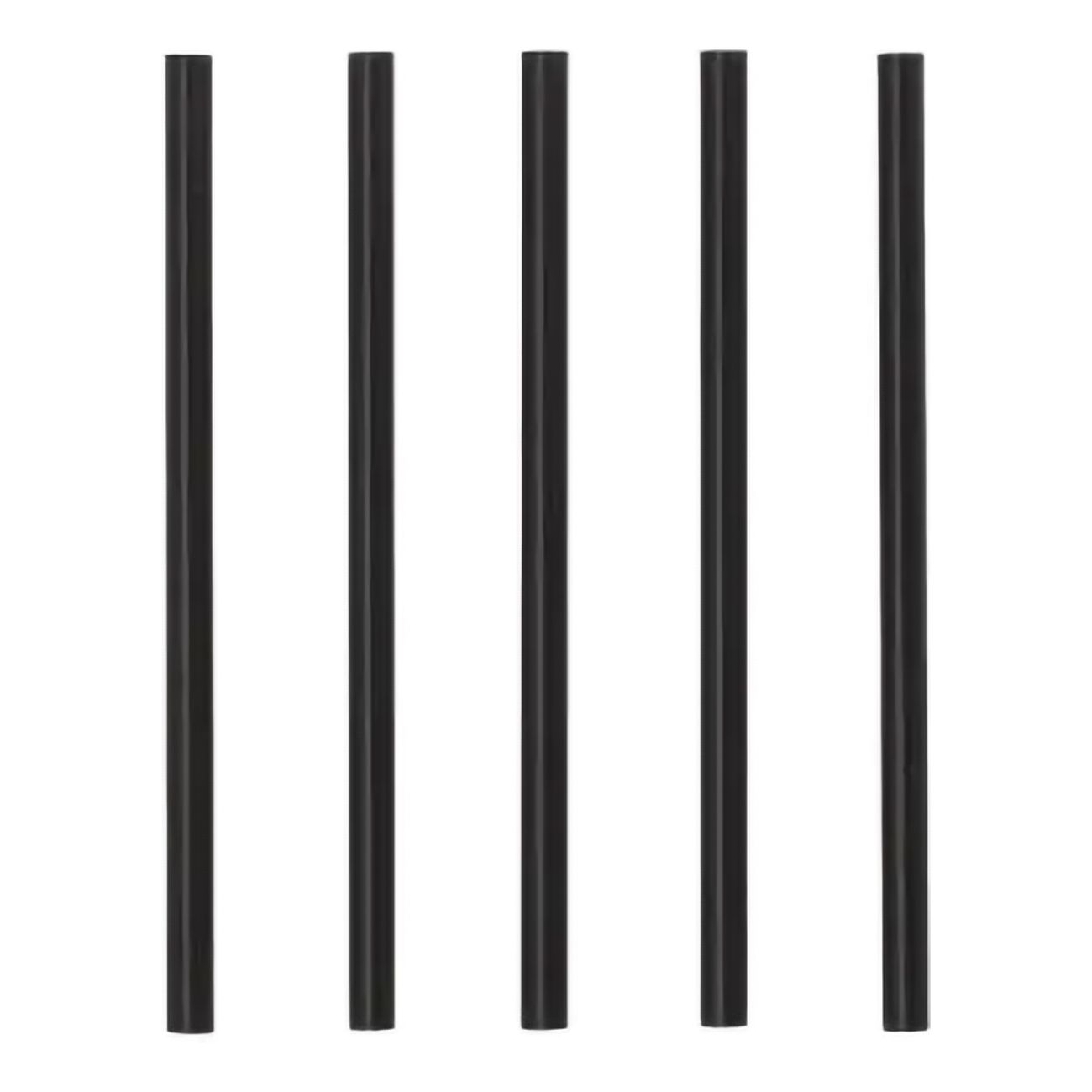 Cocktailsugrör Svart