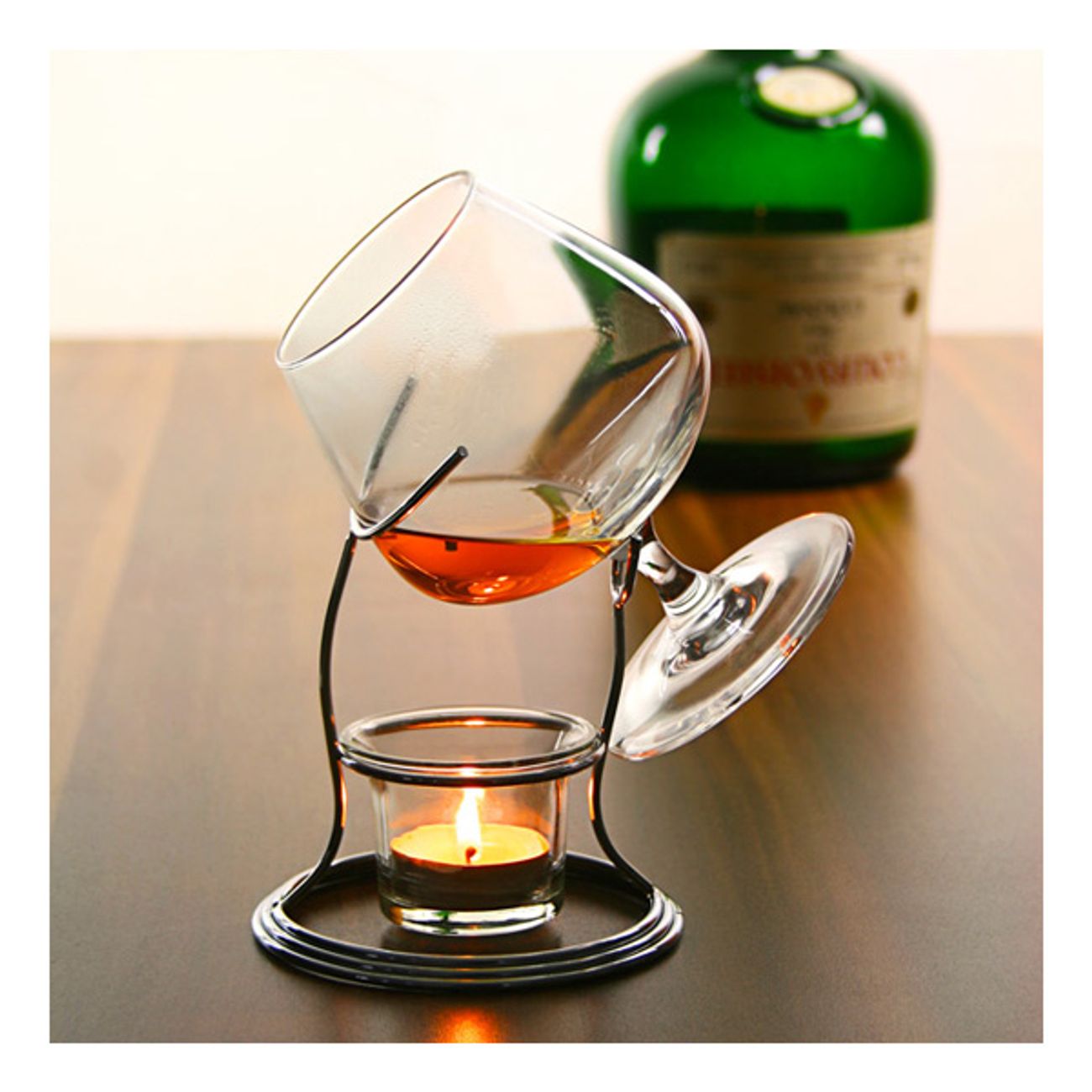 Cognac & Brandy Warmer with Glass
