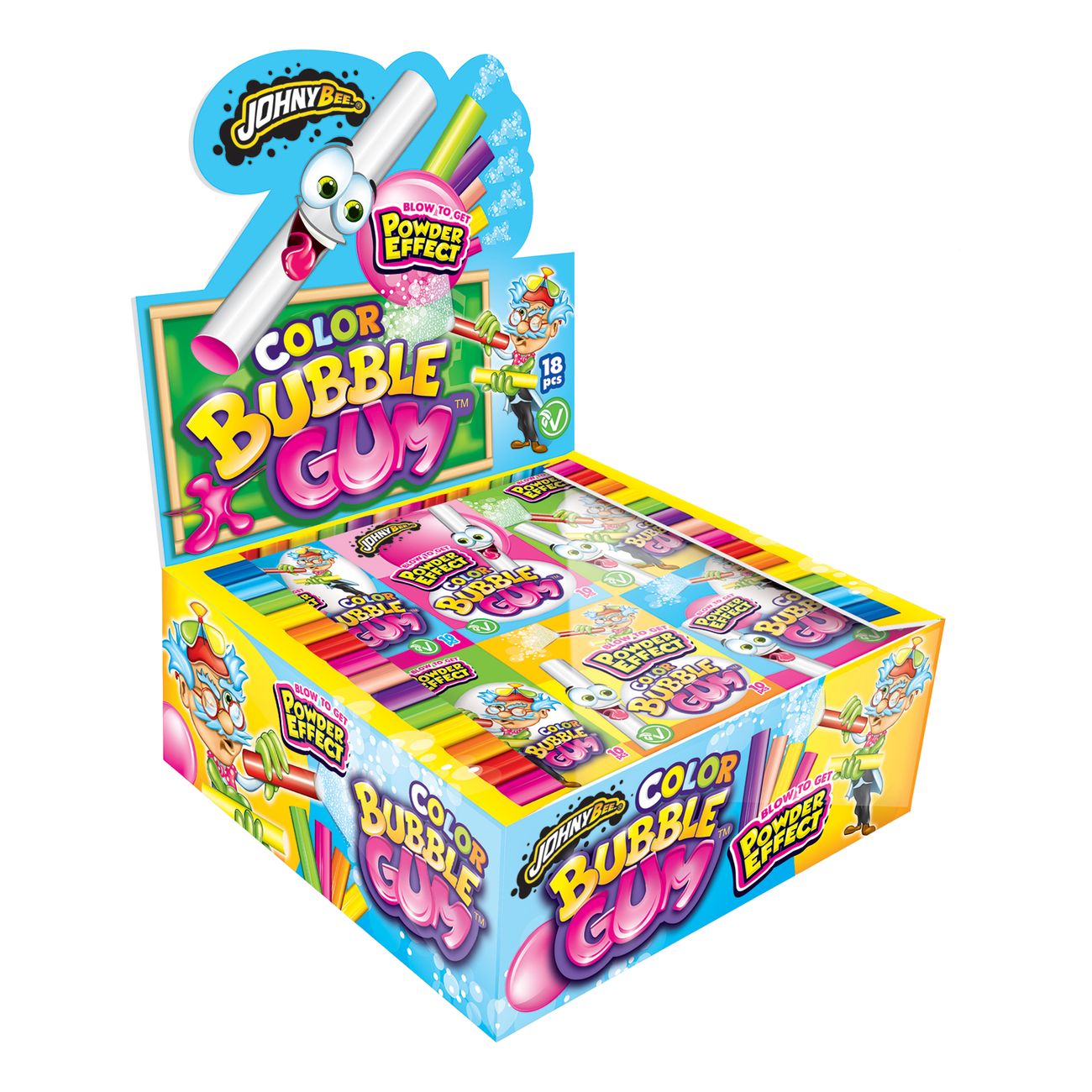 Color Bubble Gum Storpack
