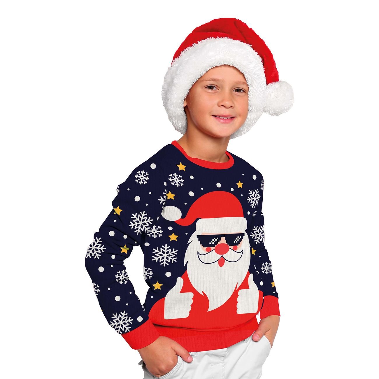 Cool Tomte Jultröja för Barn